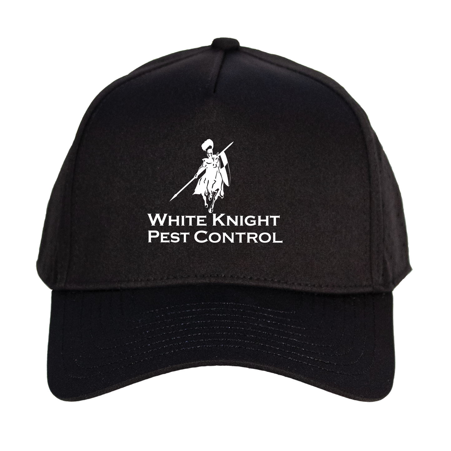 Classic White Knight Cap America Black