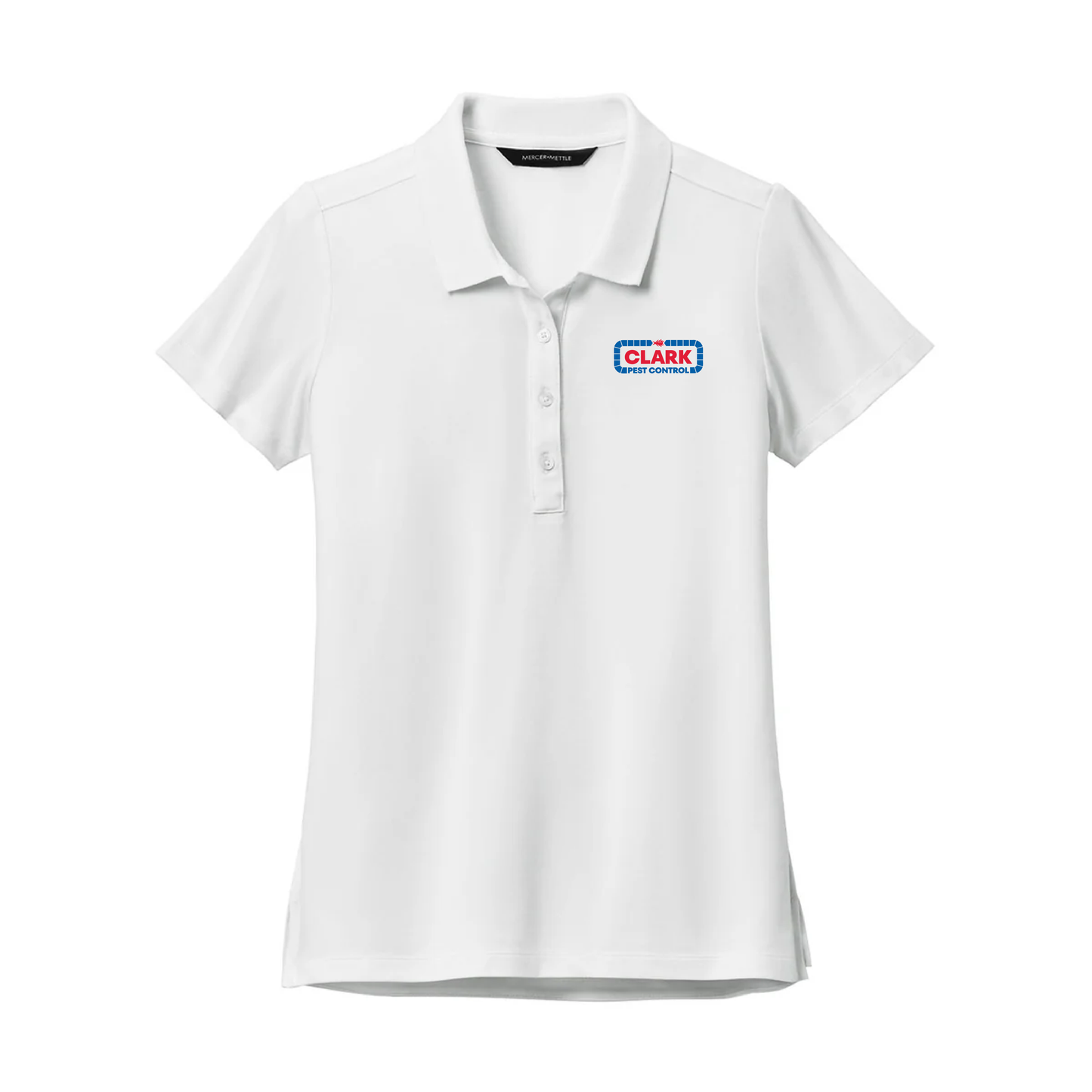 Classic CLARK Women's Sport Tek Polo White